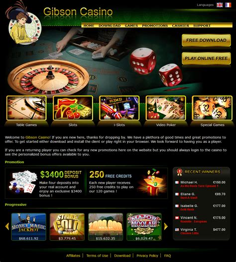 gibson casino download.